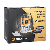 Фрезерная машина ВИХРЬ ФМ-1300, 1300Вт, 16000-30000об/мин Фрезерная машина ВИХРЬ ФМ-1300, 1300Вт, 16000-30000об/мин