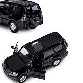 Машина металлическая ТМ Автопанорама 1:43 Mitsubishi Pajero 4WD Turbo цвет: черный, JB1251429