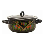 Кастрюля Лысьвенская эмаль Красава 1,45 л Красава С-16072/4РкЭ Кастрюля Лысьвенская эмаль Красава 1,45 л Красава С-16072/4РкЭ