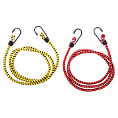  Резинка для крепления багажа 120смх8мм SKYWAY 2шт метал. Крюк 