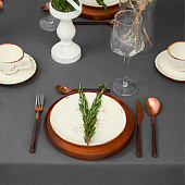  Скатерть (саржа) 150х180Этель Kitchen серый 