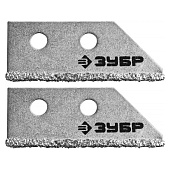 Лезвия сменные с карбидным напылением для скребка, 2шт Лезвия сменные с карбидным напылением для скребка, 2шт