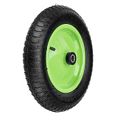 Колесо пневматическое 3.00-8, длина оси 90мм ,подшипник 20мм// Сибртех 68972 Колесо пневматическое 3.00-8, длина оси 90мм ,подшипник 20мм// Сибртех 68972