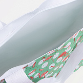 Сумка пляжная на молнии, 57х12х40см, бирюзовый 7724166 Сумка пляжная на молнии, 57х12х40см, бирюзовый 7724166