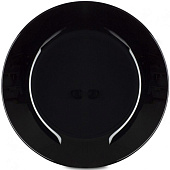 Тарелка обеденная Liminarc Lillie Black 25 см V0461