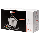 Ковш с крышкой Servitta 1,7 л Quadro Sr0114 Ковш с крышкой Servitta 1,7 л Quadro Sr0114