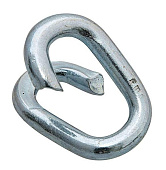 Соединитель цепей 3мм, цинк, 2шт Соединитель цепей 3мм, цинк, 2шт