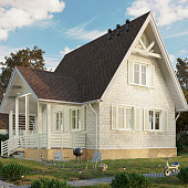 Фасадная панель Docke PREMIUM BURG Белый, 1072х472мм Фасадная панель Docke PREMIUM BURG Белый, 1072х472мм