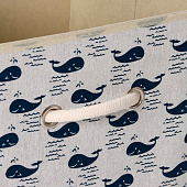 Короб стеллажный для хранения Доляна «Киты», 27?27?27 см, белый 2778226