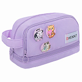 Пенал-органайзер HEIKKI (ХЕЙКИ) с ручкой, значки, 2 отд.,откид.планка,22x13х10см, фиолетовый, 273600 Пенал-органайзер HEIKKI (ХЕЙКИ) с ручкой, значки, 2 отд.,откид.планка,22x13х10см, фиолетовый, 273600