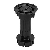 Опора цок. пласт. рег. 100-120 (200)мм, разборная, (без клипсы) под саморез черный 1 шт Опора цок. пласт. рег. 100-120 (200)мм, разборная, (без клипсы) под саморез черный 1 шт