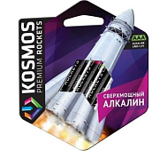  Батарейка AAА/LR03 premium ROCKETS (4шт) Космос 