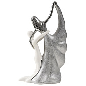 Сувенир керамика Вальс серебристо-белый 24,6х15х7 см 9848273 Сувенир керамика Вальс серебристо-белый 24,6х15х7 см 9848273