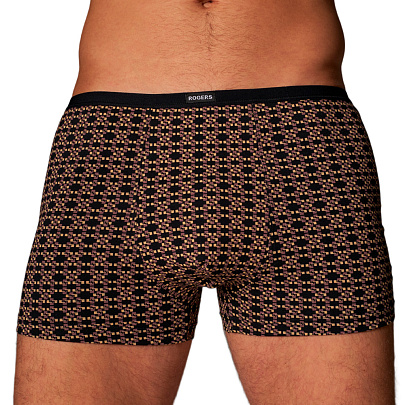 Трусы-шорты мужские 80456 (разноцветный, XL) 