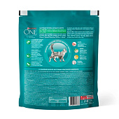 Сухой корм ONE INDOOR FORMULA для кошек Индейка Цельные Злаки 750г