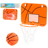 Игровой набор Баскетбол размер корзины 6х16х26см, d мяча 8см, 2283494 Игровой набор Баскетбол размер корзины 6х16х26см, d мяча 8см, 2283494