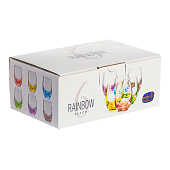 Набор стопок Клаб 60 мл "Ассорти" 6шт 25180/D4662/60 Набор стопок Клаб 60 мл "Ассорти" 6шт 25180/D4662/60