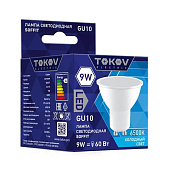  Лампа светодиодная 9Вт Soffit 6500К GU10  TOKOV ELECTRIC TKE-MR16-GU10-9-6.5K 