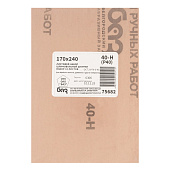  Шлифлист на тканевой основе, серия 14а, зерн. 40Н(P40)  240 х 170 мм,  10шт.,  водост. (БАЗ) 