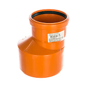 Переход эксцентрический ПП 160/110 наружный Переход эксцентрический ПП 160/110 наружный