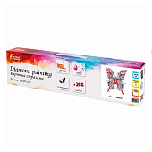 Алмазная мозаика Остров сокровищ сияющая 30х30 см "Бабочка", без подрамника, 662446 Алмазная мозаика Остров сокровищ сияющая 30х30 см "Бабочка", без подрамника, 662446