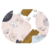 Сервировочная салфетка овальная 45х32 см Моне Сервировочная салфетка овальная 45х32 см Моне