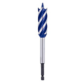 Сверло по дереву с четырьмя резцами 22х165 Vertextools