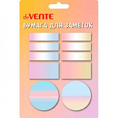  Набор блоков для записей deVENTE Gradient, 12х45 мм, 25х45 мм, 45х45 мм, 10х20 листов, офсет, 80 г/м, 2010117 