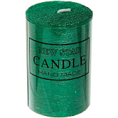 Свеча "New Star" 5х7,5см цвет изумрудный ZD-072 114-141 Свеча "New Star" 5х7,5см цвет изумрудный ZD-072 114-141