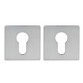  Накладка под цилиндр Code Deco Slim DP-C-30-CRS, сатиновый хром 