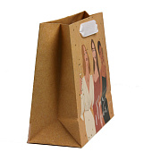 Пакет крафтовый подарочный «Люби себя», 22 х 17,5 х 8 см, 7188207 Пакет крафтовый подарочный «Люби себя», 22 х 17,5 х 8 см, 7188207