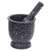 Ступка пластиковая с пестиком 10,4х11см 339-818 Ступка пластиковая с пестиком 10,4х11см 339-818