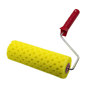 Валик структурный с рукояткой, "Горошек", ось 6мм, 240мм Валик структурный с рукояткой, "Горошек", ось 6мм, 240мм