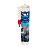  TYTAN Euro-line герметик  силиконовый санитарный  белый,280 мл 
