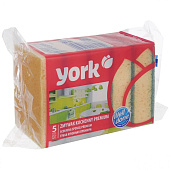 Набор губок для мытья посуды YORK Премиум 5шт. 030300 Набор губок для мытья посуды YORK Премиум 5шт. 030300