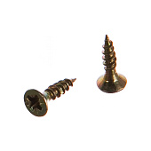  Саморезы универсальные желтые ШУж 2,5х10мм, потайная голова, 25шт 