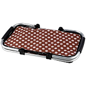  107063 Термосумка складная с алюминиевым каркасом CB-7046-3, с принтом горошек 