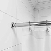  Карниз для ванной Elegante 110-200см хром 030A200I14 Iddis, RSC0120i14 