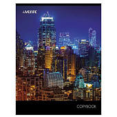 Тетрадь 96л. А4 скрепка, клетка карт. обл. лак Ночной город deVENTE (5/30) /2058707/ Тетрадь 96л. А4 скрепка, клетка карт. обл. лак Ночной город deVENTE (5/30) /2058707/