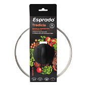 Крышка 24 см стекло бакелит Tradicia Esprado TR3B240E110N Крышка 24 см стекло бакелит Tradicia Esprado TR3B240E110N