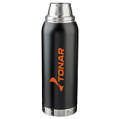  Термос HS.TM-040 1200ML черный (2 крышки-кружки) TONAR 