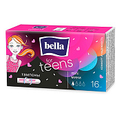 Тампоны Bella for teens mini 16шт. без аппликатора Арт.BE-032-MI16-E01