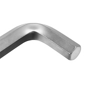 Ключ имбусовый HEX, 16 мм, 45x, закаленный, никель Сибртех Ключ имбусовый HEX, 16 мм, 45x, закаленный, никель Сибртех