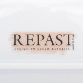  Блюдо овальное Repast  Серебряная сетка 33 см 