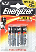  Батарейка AAA 6шт/Energizer MAX 