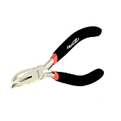 Длинногубцы Mini, 130 мм, никелированные, изогнутые, авторазжим// Sparta Длинногубцы Mini, 130 мм, никелированные, изогнутые, авторазжим// Sparta