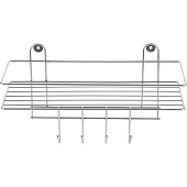  Полка настенная Lecco Plus 4 крючка 310865 Рыжий кот 