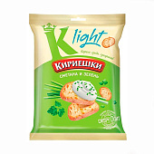 Сухарики Кириешки Light Сметана с зеленью 80 г