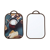 Доска разделочная "Кофе" Vetta 37x25х1,2 см полипропилен, 852-143 Доска разделочная "Кофе" Vetta 37x25х1,2 см полипропилен, 852-143