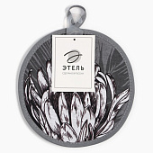 Прихватка Этель Palm leaves, 17х17 см, хлопок, 250 г/м2, 9525928 Прихватка Этель Palm leaves, 17х17 см, хлопок, 250 г/м2, 9525928